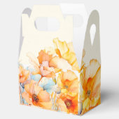 Ballotins Douce aquarelle orange coquelicot en fleurs pour u (Ouvert)