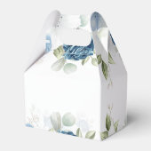 Ballotins Douce Baby Shower Bleu Poussiéreux à l'Aquarelle F (Arrière)