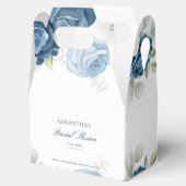 Ballotins Douce Baby Shower Bleu Poussiéreux à l'Aquarelle F (Ouvert)