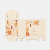 Ballotins Douce douche de mariée florale de l'automne (Déplié)