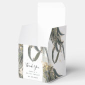Ballotins Douce eau-forte Feuilles d'eucalyptus Vert Baby Sh (Ouvert)
