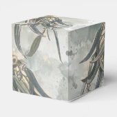 Ballotins Douce Fête de Mariage au Feuillage d'Eucalyptus Aq (Arrière)