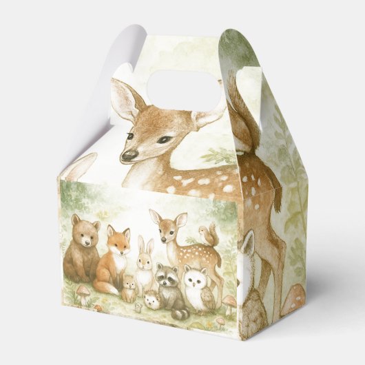 Ballotins Douce Fête de Naissance Animaux de Bébé Mignons (Verso)