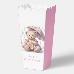 Ballotins Douce Fille Ourson Baby Shower