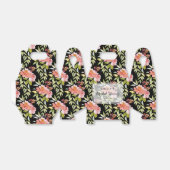 Ballotins Douce Floraison Rouge de Fête de Mariée (Déplié)