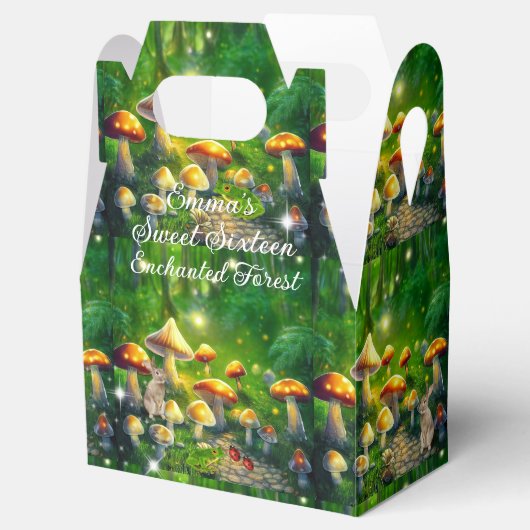 Ballotins Douce forêt enchantée de lapins et de grenouilles (Ouvert)