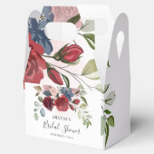 Ballotins Douce Mariée Burgundy Fleurs Rustiques Personnalis (Ouvert)