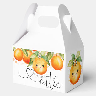Ballotins Douce petite orange mignonne Baby Shower