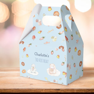 Ballotins Douceur bleu aquarelle dessert anniversaire de enf