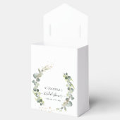 Ballotins Douceur de mariage Eucalyptus Verdure Succulente (Ouvert)