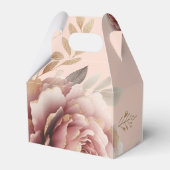 Ballotins Douche à thé Dusty rose or sur mesure (Arrière)