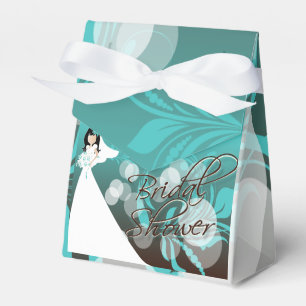 Ballotins Douche de mariée dans un joli bleu turquoise et ma