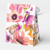 Ballotins Douche fleur sauvage moderne rose vif (Arrière)