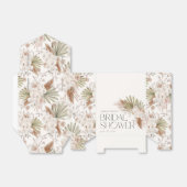 Ballotins Douche Florale Bohème et à Plumes (Déplié)