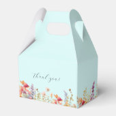 Ballotins Douche moderne, fleur sauvage, nuptiale (Arrière)