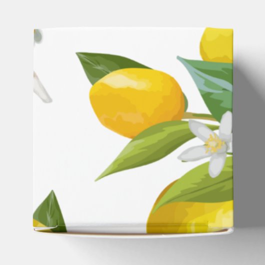 Ballotins Douche nuptiale à thème citron (Haut)