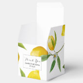 Ballotins Douche nuptiale à thème citron (Ouvert)