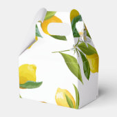 Ballotins Douche nuptiale à thème citron pour ballotin (Arrière)