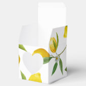 Ballotins Douche nuptiale à thème citron pour ballotin (Ouvert)