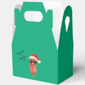 Ballotins Doux baisers rigolos de salami de Noël (Ouvrir)