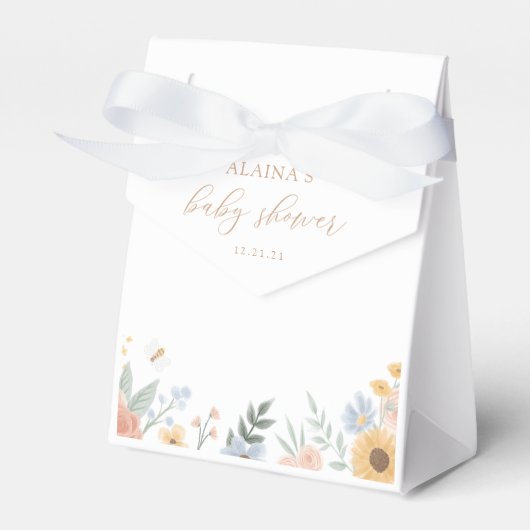 Ballotins Doux comme peut Baby shower d'abeille (Verso)