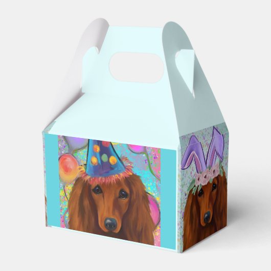 BALLOTINS DOXSHUND ROUX (Verso)