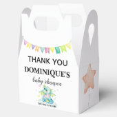 Ballotins Dragon Holding Heart - Ballotin Baby shower (Ouvert)