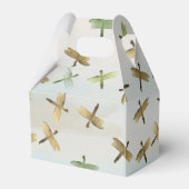 Ballotins Dragonflies d'aquarelle or (Arrière)