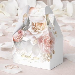 Ballotins Drame Floral Mariage Blanc ID1022