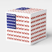 Ballotins Drapeau 4 juillet chat rouge blanc et bleu (Verso)