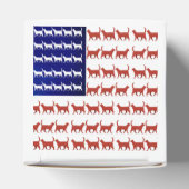 Ballotins Drapeau 4 juillet chat rouge blanc et bleu (Haut)