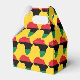 Ballotins Drapeau Afrique rouge, noire et verte