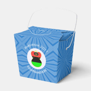 Ballotins Drapeau afro-américain Hannukah Angel Sortez