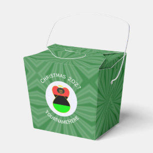 Ballotins Drapeau afro-américain Noël Angel Sortir