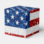 Ballotins Drapeau Américain 4 Juillet Paillettes (Arrière)