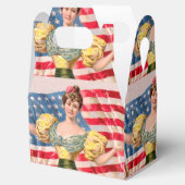 Ballotins Drapeau américain Lady Liberty Independence (Ouvert)