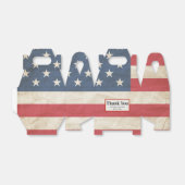 Ballotins Drapeau américain Merci de graduation patriotique  (Déplié)