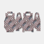 Ballotins Drapeau américain peint sur la texture murale de b (Déplié)