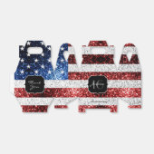 Ballotins Drapeau américain rouge blanc brillant parties sci (Déplié)