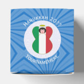 Ballotins Drapeau Angel italien pour Hanoukka (Haut)