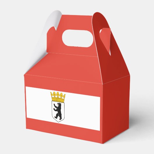 Ballotins Drapeau de Berlin Favor Box (Verso)