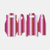 Ballotins Drapeau de fierté lesbienne vertical (Déplié)