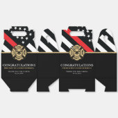 Ballotins Drapeau de la ligne rouge de l'École des pompiers (Déplié)