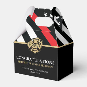 Ballotins Drapeau de la ligne rouge des pompiers, graduation