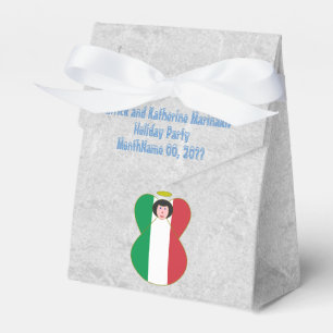 Ballotins Drapeau de l'ange italien Cheveux noirs