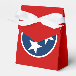 Ballotins Drapeau de l'État du Tennessee Bleu Étoiles Blanch