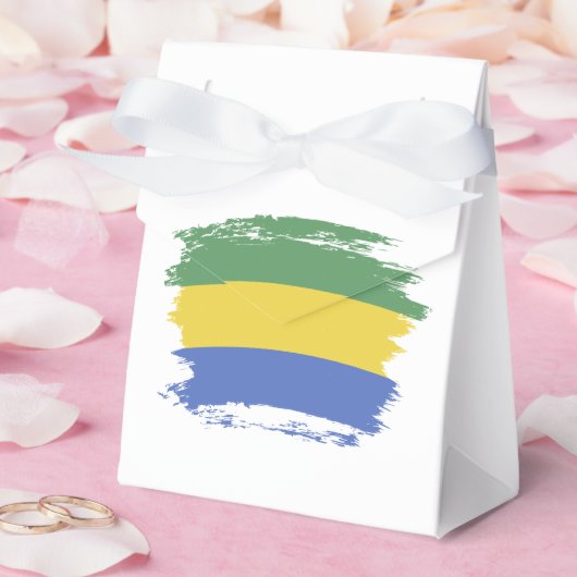 Ballotins Drapeau du Gabon (Mariage)