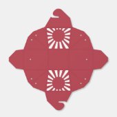 Ballotins Drapeau du soleil levant impérial du Japon, Edo à  (Déplié)