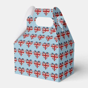 Ballotins Drapeau en forme de coeur d'Union Jack