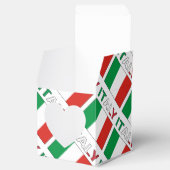 Ballotins Drapeau italien avec votre nom (Ouvert)